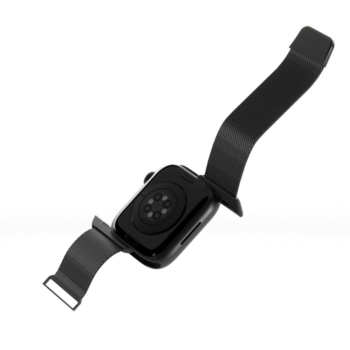 Puro Milanese Stainless Steel Apple Watch Band 38/40/41mm - Black