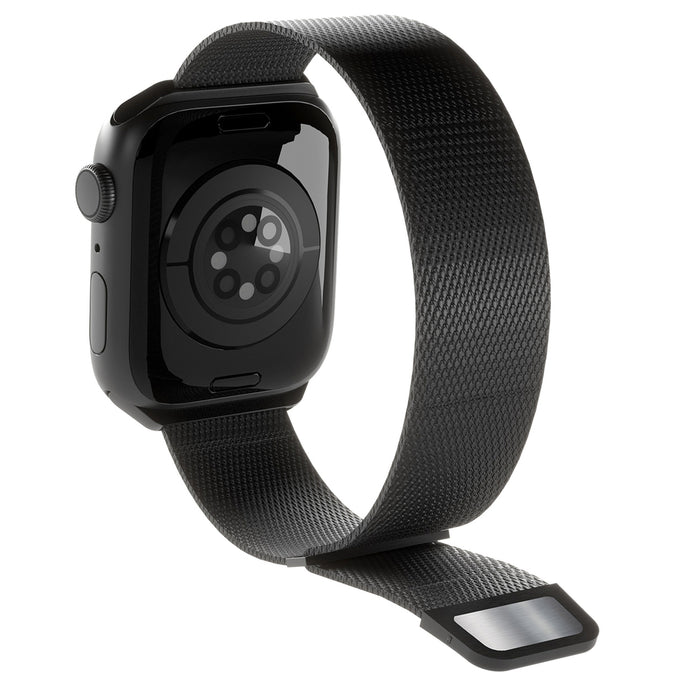 Puro Milanese Stainless Steel Apple Watch Band 38/40/41mm - Black