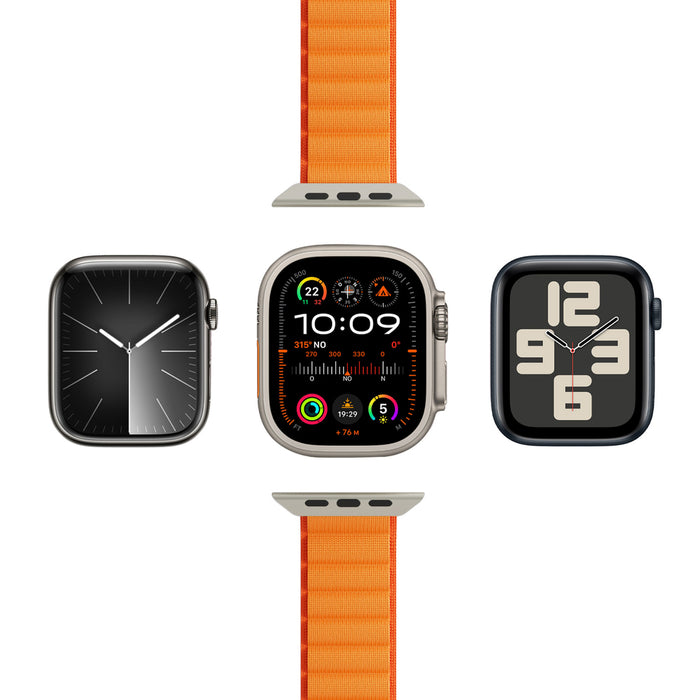 Puro Extreme Nylon Strap for Apple Watch 42 / 44 / 45 / 49 mm - Orange