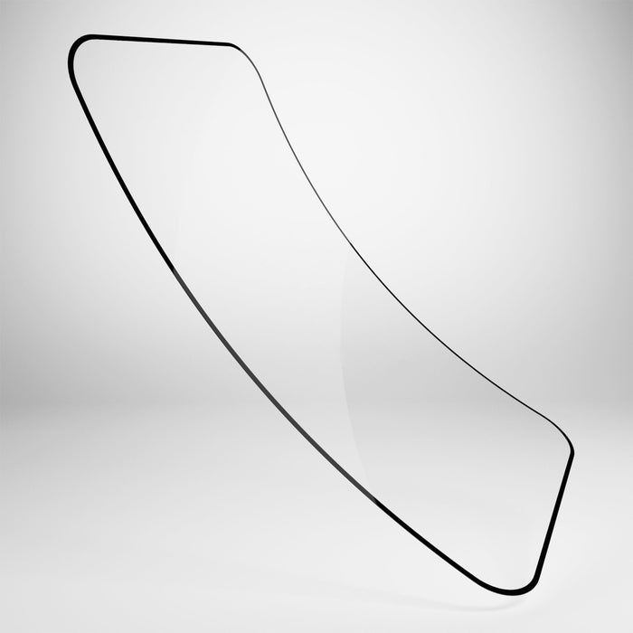 Puro Flexible Glass D3O Hybrid Glass with Black Frame for iPhone 16 Pro