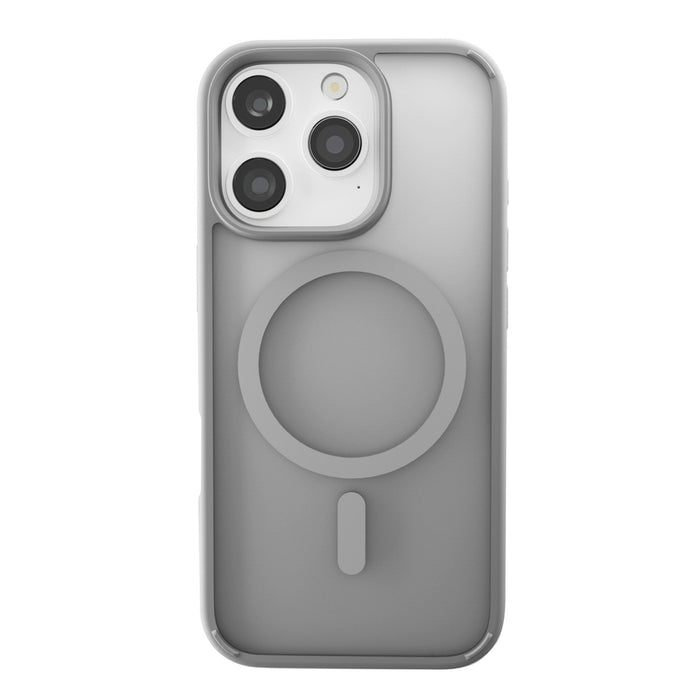 Puro Gradient MagSafe Silicone Case for iPhone 16 Pro Max - Silver