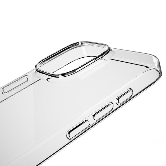 Puro 03 Nude Silicone Case for iPhone 16 Pro Max - Transparent