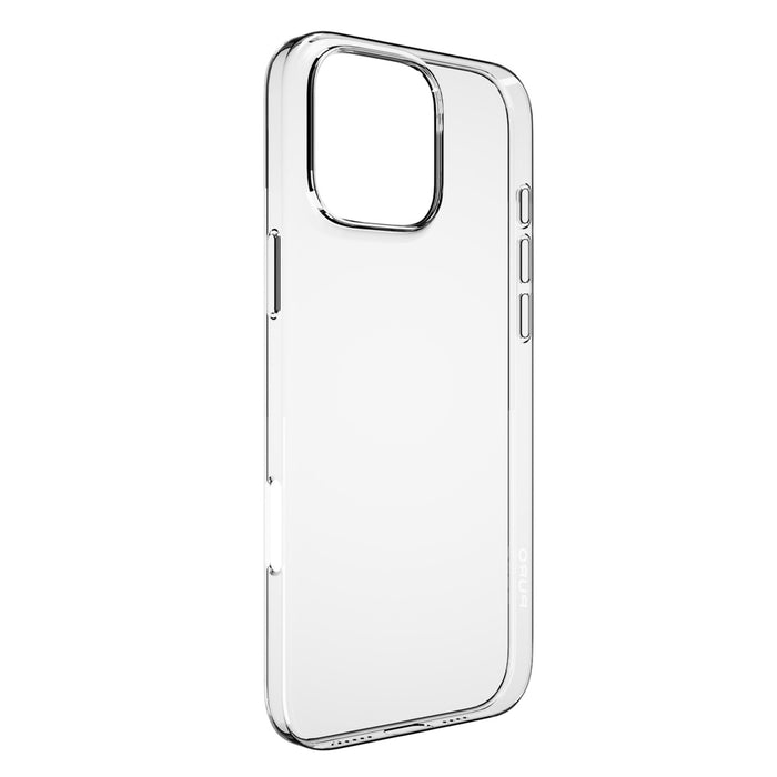Puro 03 Nude Silicone Case for iPhone 16 Pro Max - Transparent