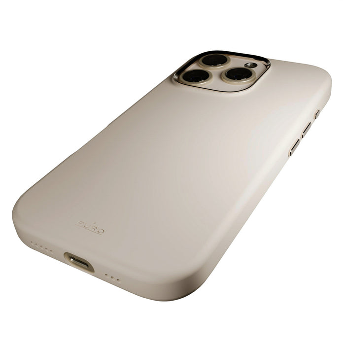 Puro Icon Mag Pro MagSafe Silicone Case for iPhone 16 Pro - Beige