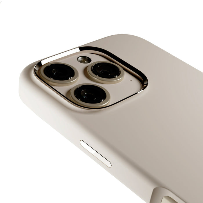 Puro Icon Mag Pro MagSafe Silicone Case for iPhone 16 Pro - Beige