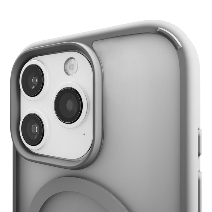 Puro Gradient MagSafe Silicone Case for iPhone 16 Pro - Silver
