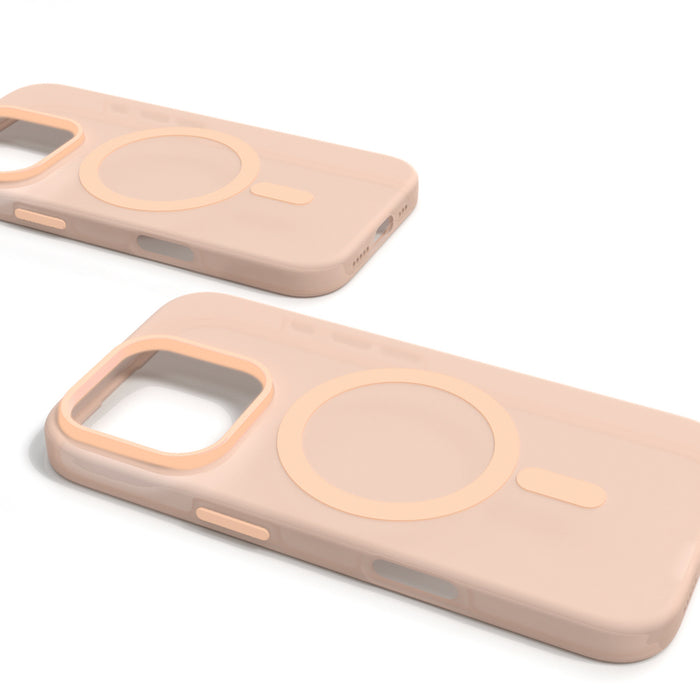 Puro Daylight MagSafe Silicone Case for iPhone 16 Pro - Beige