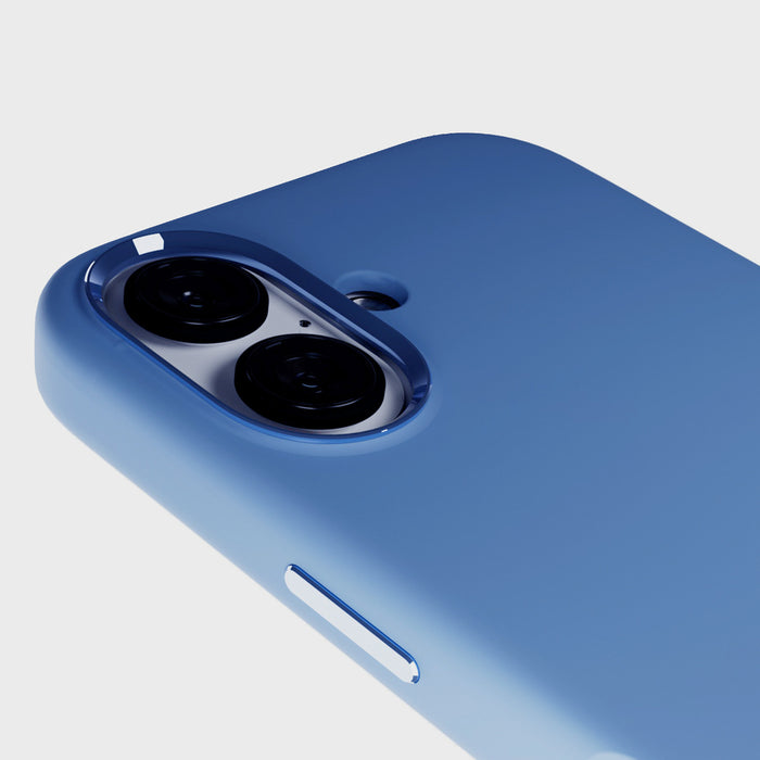 Puro Icon Mag Pro MagSafe Silicone Case for iPhone 16 - Blue