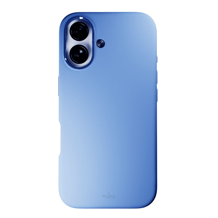 Puro Icon Mag Pro MagSafe Silicone Case for iPhone 16 - Blue