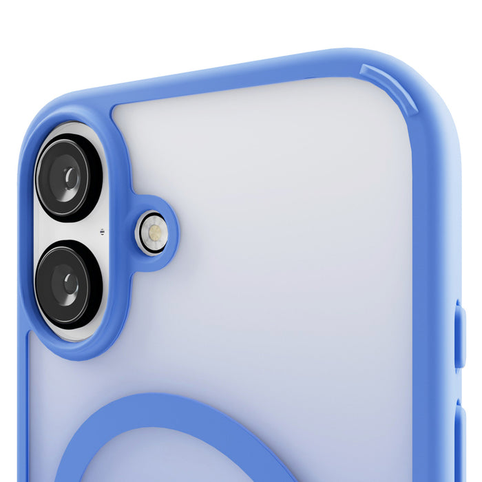 Puro Gradient MagSafe Silicone Case for iPhone 16 - Blue