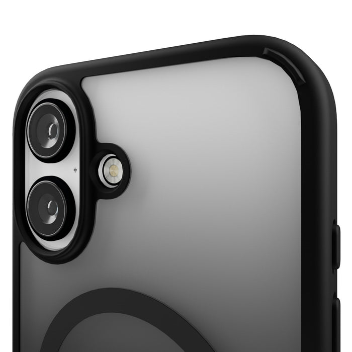 Puro Gradient MagSafe Silicone Case for iPhone 16 - Black