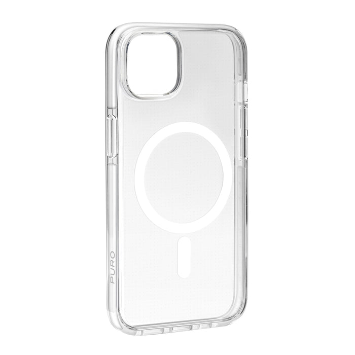 Puro Lite Mag Pro MagSafe Silicone Case for iPhone 15 - Transparent