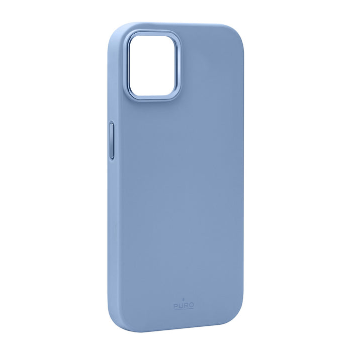 Puro Icon Mag Pro MagSafe Silicone Case for iPhone 15 - Light Blue