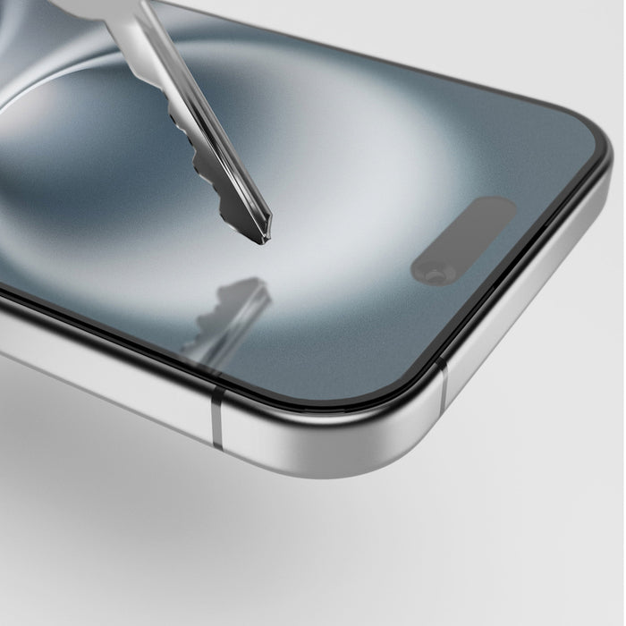 Puro Frame Tempered Glass with frame for iPhone 16