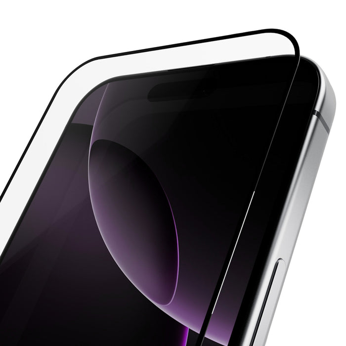 Puro Frame Tempered Glass with Frame for iPhone 16 Pro Max