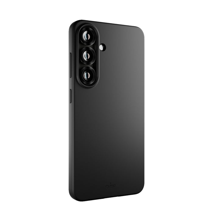 Puro Icon Silicone Case for Samsung Galaxy S25 - Black