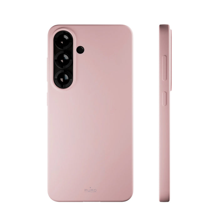 Puro Icon Silicone Case for Samsung Galaxy S25 - Pink