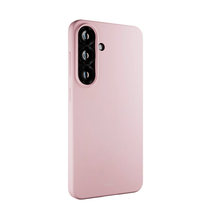 Puro Icon Silicone Case for Samsung Galaxy S25 - Pink