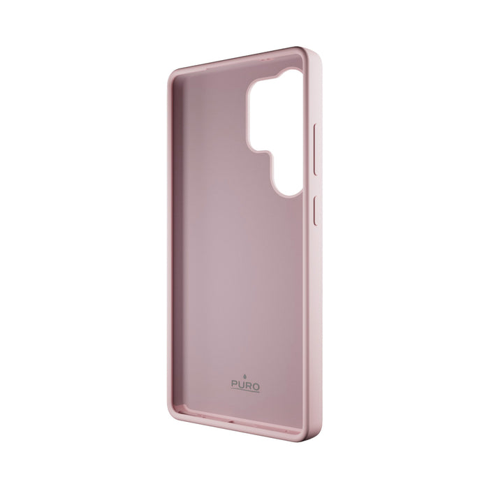 Puro Icon Silicone Case for Samsung Galaxy S25 Ultra - Pink