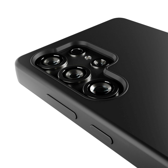 Puro Icon Mag Silicone Case with MagSafe for Samsung Galaxy S25 Ultra - Black