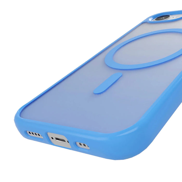 Puro Gradient MagSafe Silicone Case for iPhone 16e/17e - Blue