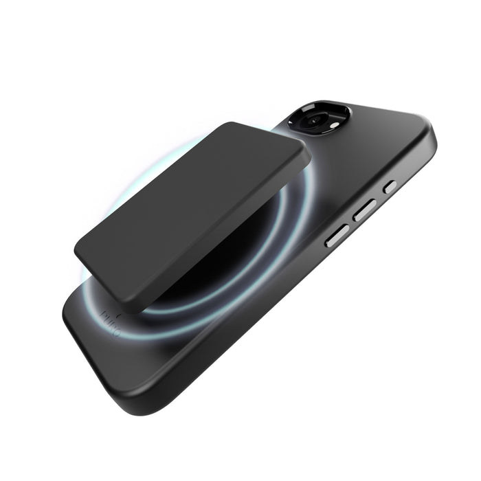 Puro Icon Mag Pro MagSafe Silicone Case for iPhone 16e/17e - Black