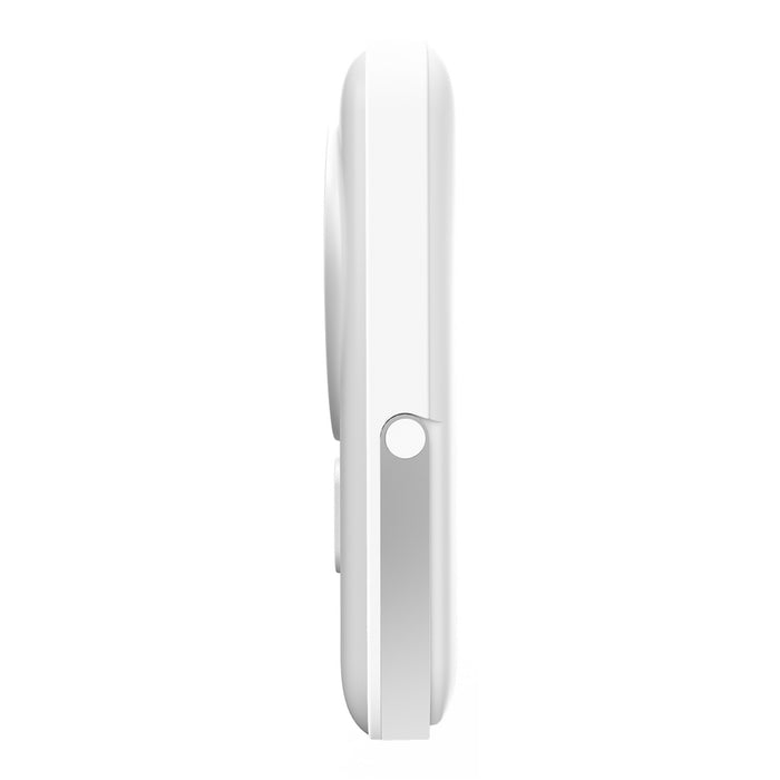 Puro 10000mAh MagSafe Wireless Power Bank with Aluminum Stand - White
