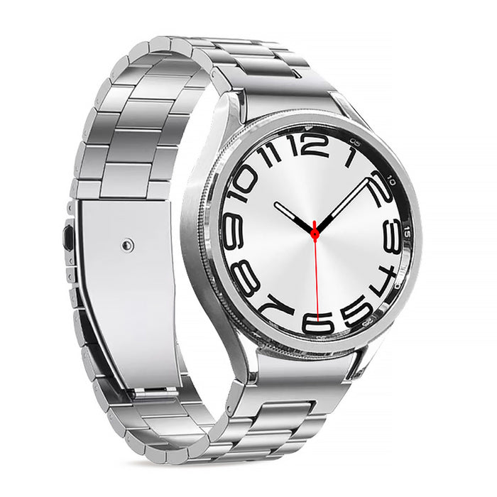 Puro METAL Stainless Steel Strap for Samsung Galaxy Watch 4 / 4 Classic / 5 / 5 Pro / 6 / 6 Classic - Silver