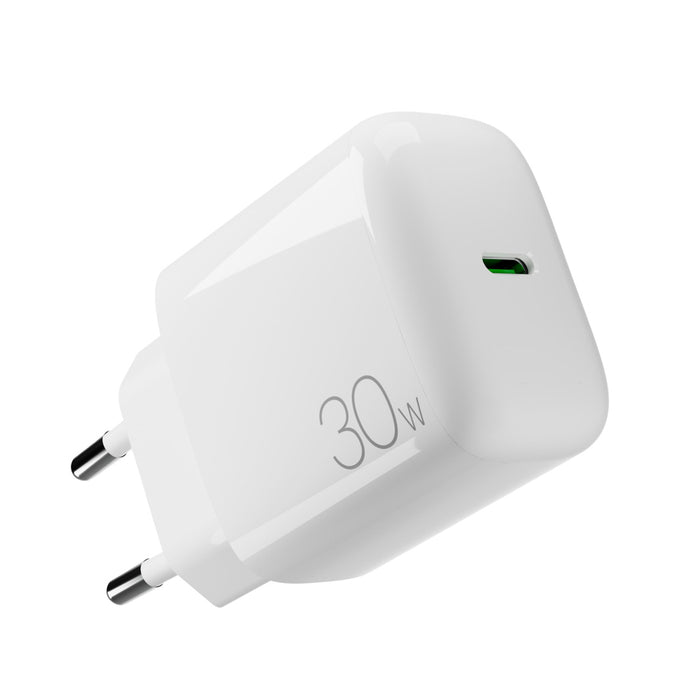 Puro PROLITE 30W USB-C Wall Charger - White