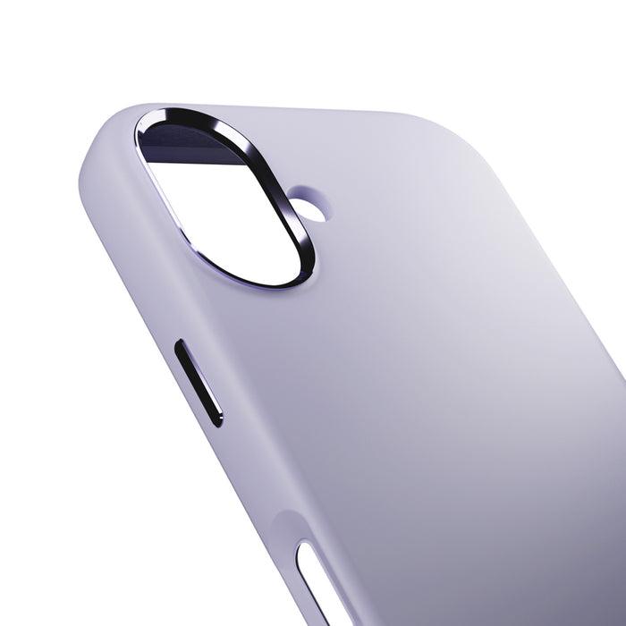 Puro Icon Mag Pro Liquid Silicone Case for iPhone 17, MagSafe Compatible, with Camera Protection and Aluminum Buttons - Pink