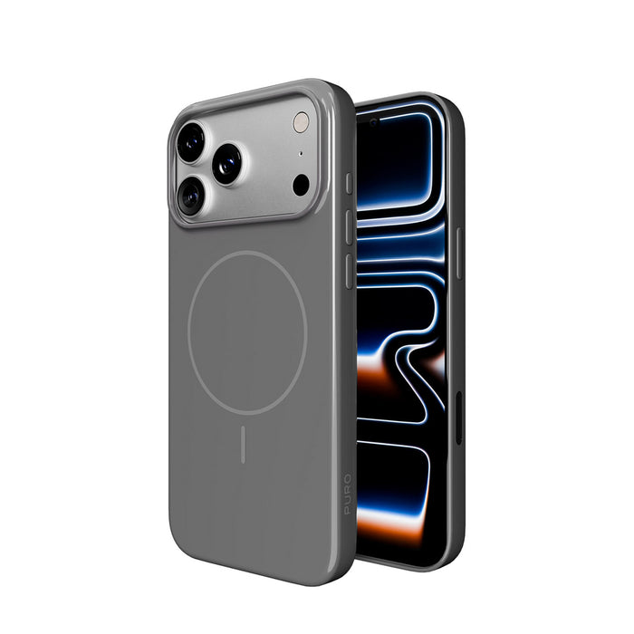Puro Pulse Protective Case for iPhone 17 Pro Max Polycarbonate - Gray