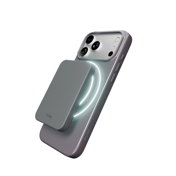 Puro Pulse Protective Case for iPhone 17 Pro Max Polycarbonate - Gray
