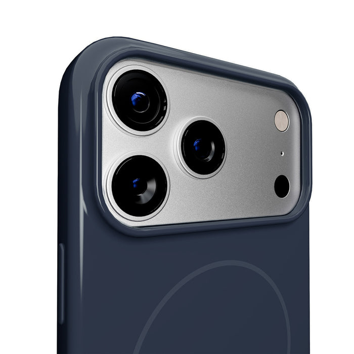 Puro Pulse iPhone 17 Pro Polycarbonate Protective Case - Dark Blue