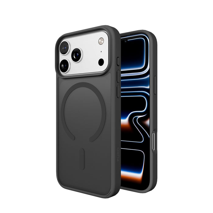 Puro Gradient TPU MagSafe Compatible Case for iPhone 17 Pro - Gray