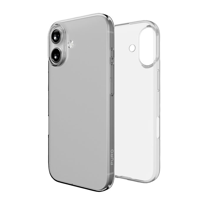 Puro 0.3 Nude Ultra-Slim TPU Case for iPhone 17 - Transparent