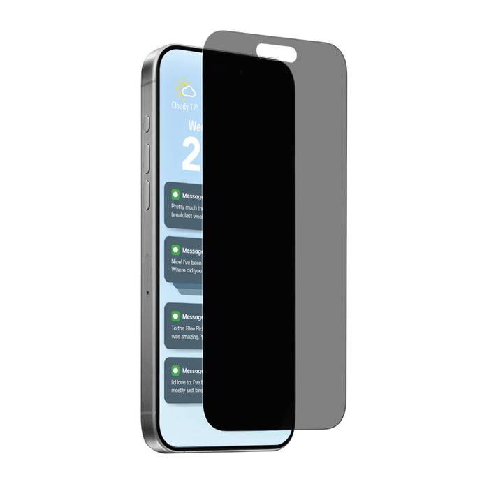 Puro Privacy Tempered Glass for iPhone 17 Pro Max