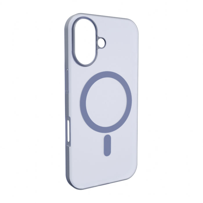 Puro Daylight Magsafe Compatible Silicone Case for iPhone 17 - Translucent Blue