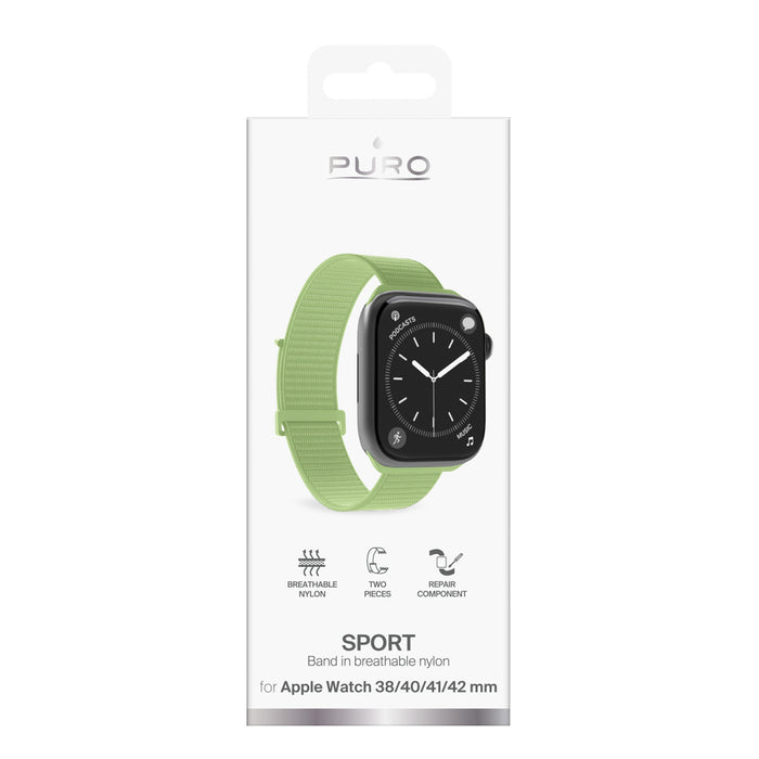 Puro Sport Strap for Apple Watch 38/40/41/42mm - Green