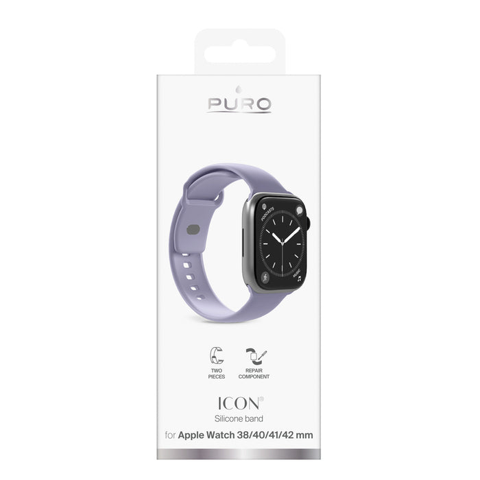 Puro Icon Strap for Apple Watch 38/40/41/42mm - Purple