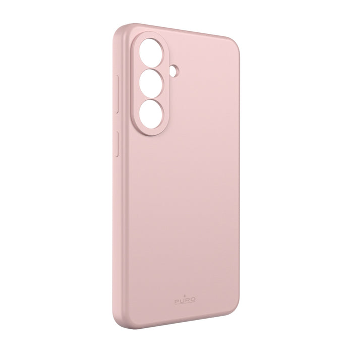 Puro ICON MAG protective case for Samsung Galaxy S26 Plus silicone compatible with MagSafe - pink