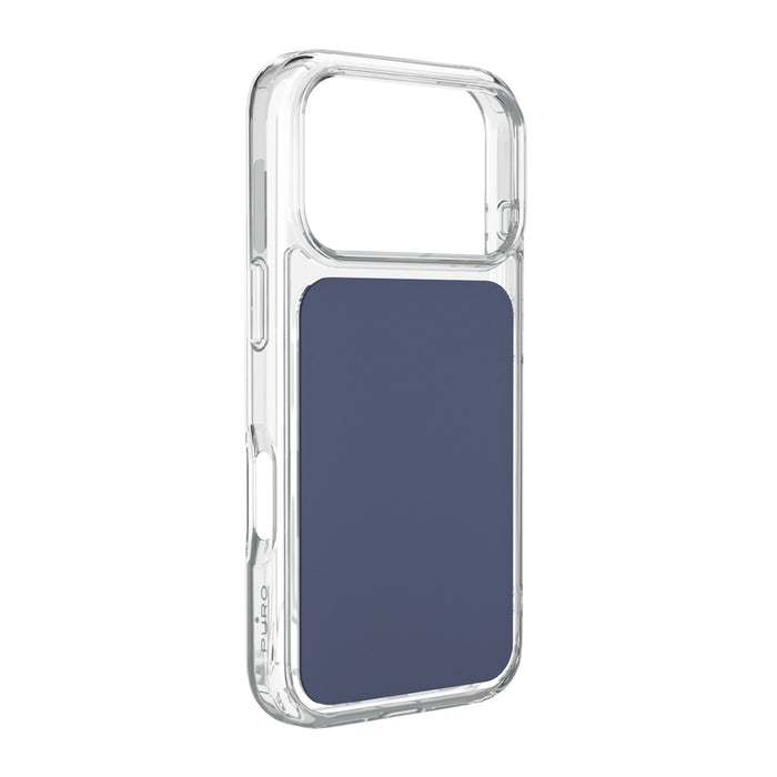 Puro Plate Mag Case for iPhone 17 Pro Compatible with MagSafe - Blue