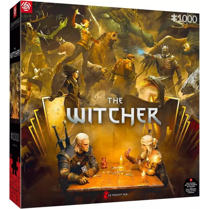 Puzzle Good Loot Gaming - The Witcher: Playing Gwent 1000 pc(s) - TraditionalPUZ-TRA<<<(Games and Toys)