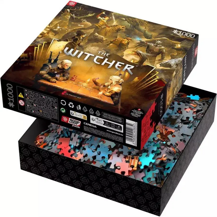 Puzzle Good Loot Gaming - The Witcher: Playing Gwent 1000 pc(s) - TraditionalPUZ-TRA<<<(Games and Toys)