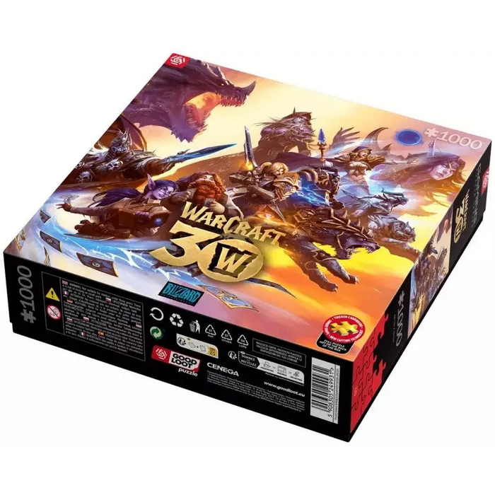 Puzzle Good Loot Gaming - World of Warcraft: Warcraft 30th Anniversary 1000 pc(s) - TraditionalPUZ-TRA<<<(Games