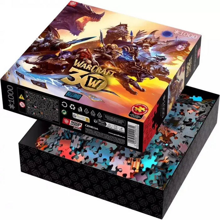 Puzzle Good Loot Gaming - World of Warcraft: Warcraft 30th Anniversary 1000 pc(s) - TraditionalPUZ-TRA<<<(Games