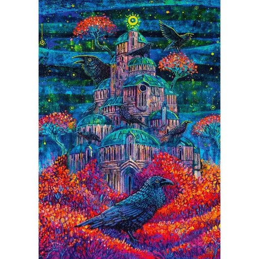 Puzzle Good Loot Imagination - Roch Urbaniak: Raven Queen’s Fortress 1000 pc(s) - TraditionalPUZ-TRA<<<(Games and Toys)