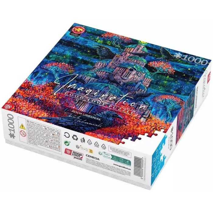 Puzzle Good Loot Imagination - Roch Urbaniak: Raven Queen’s Fortress 1000 pc(s) - TraditionalPUZ-TRA<<<(Games and Toys)