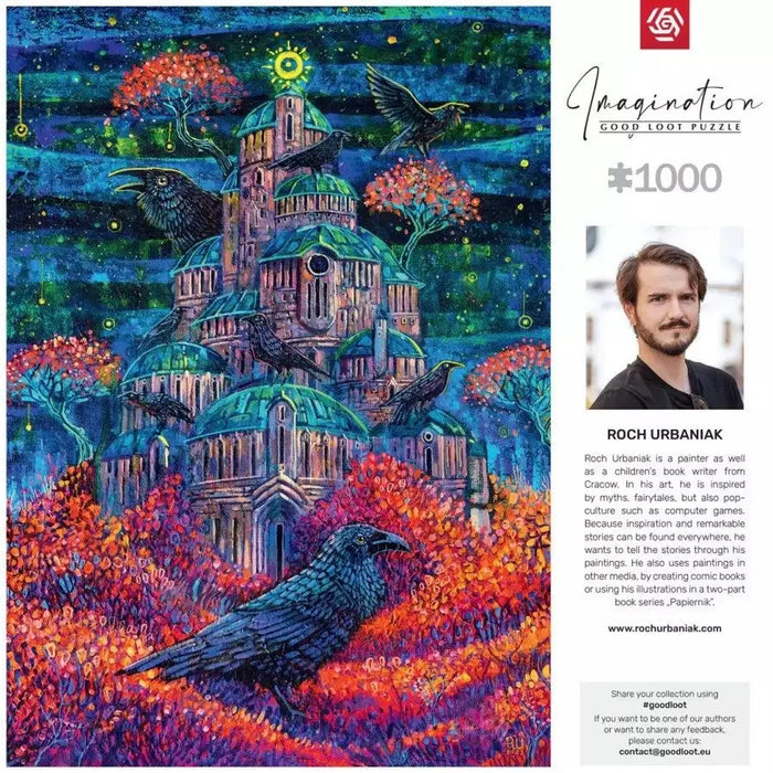 Puzzle Good Loot Imagination - Roch Urbaniak: Raven Queen’s Fortress 1000 pc(s) - TraditionalPUZ-TRA<<<(Games and Toys)