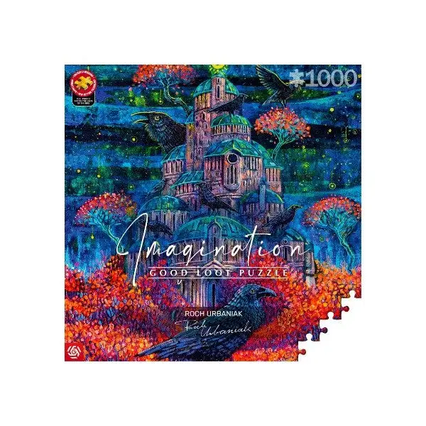 Puzzle Good Loot Imagination - Roch Urbaniak: Raven Queen’s Fortress 1000 pc(s) - TraditionalPUZ-TRA<<<(Games and Toys)