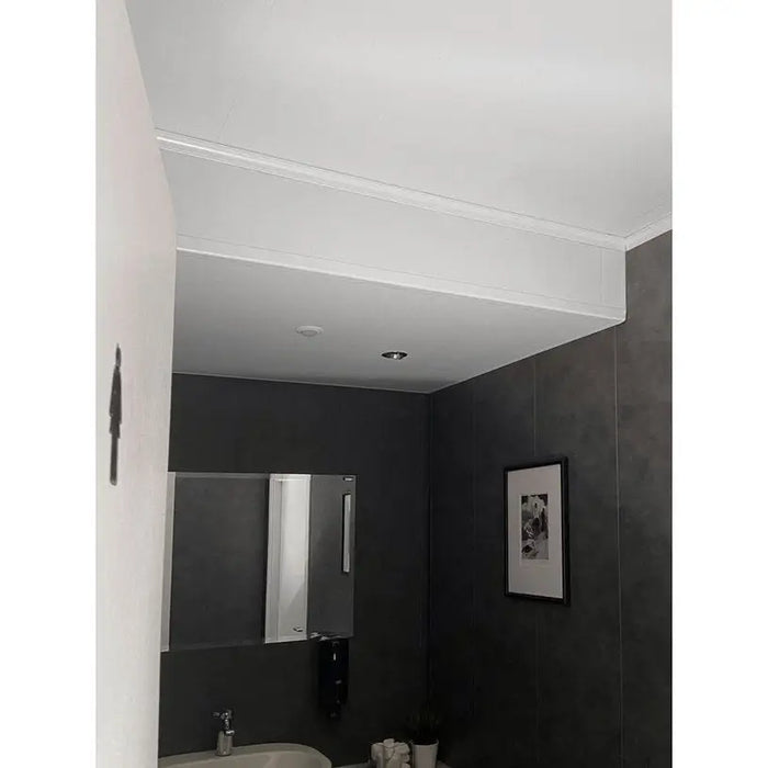 PVC LAMPS NOLINA WHITE MAT - Ламперия<<<Стенни и таванни панели<<<Подови и стенни покрития<<<Praktiker